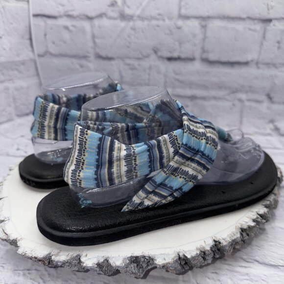 Sanuk Women's Size 9 Yoga Sling 2 Sandals Blue - Picture 6 of 8